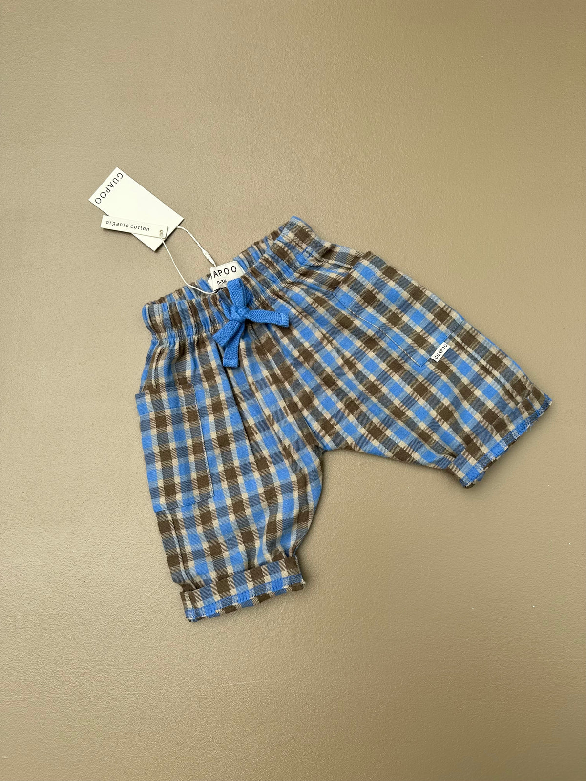 ROMEO PANTS SKY BLUE CHECK