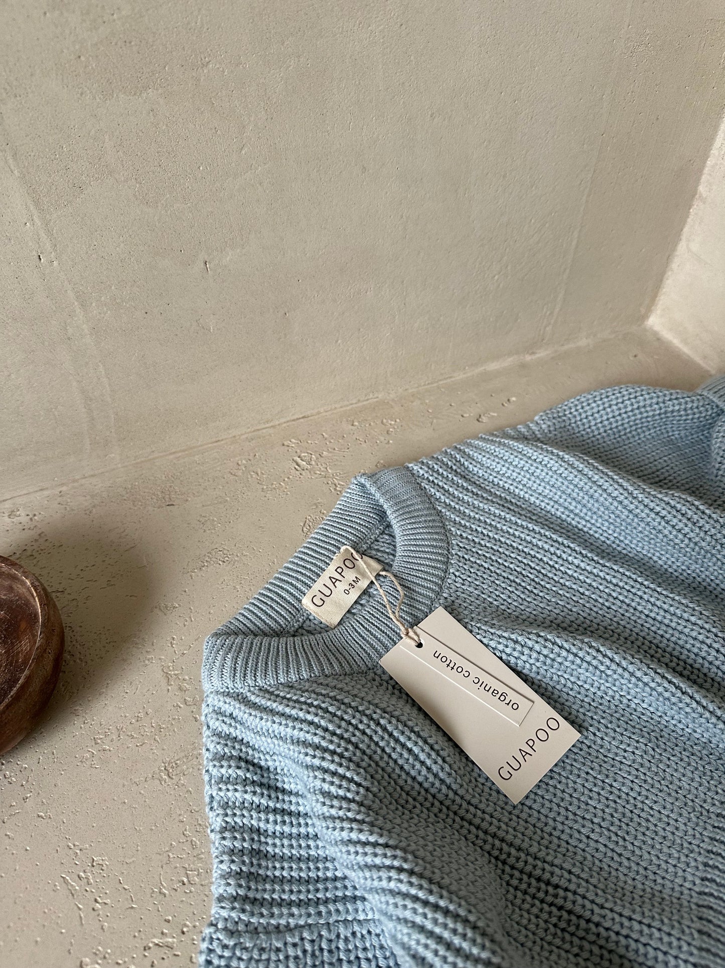 CHUNKY SWEATER BLUE HEAVEN