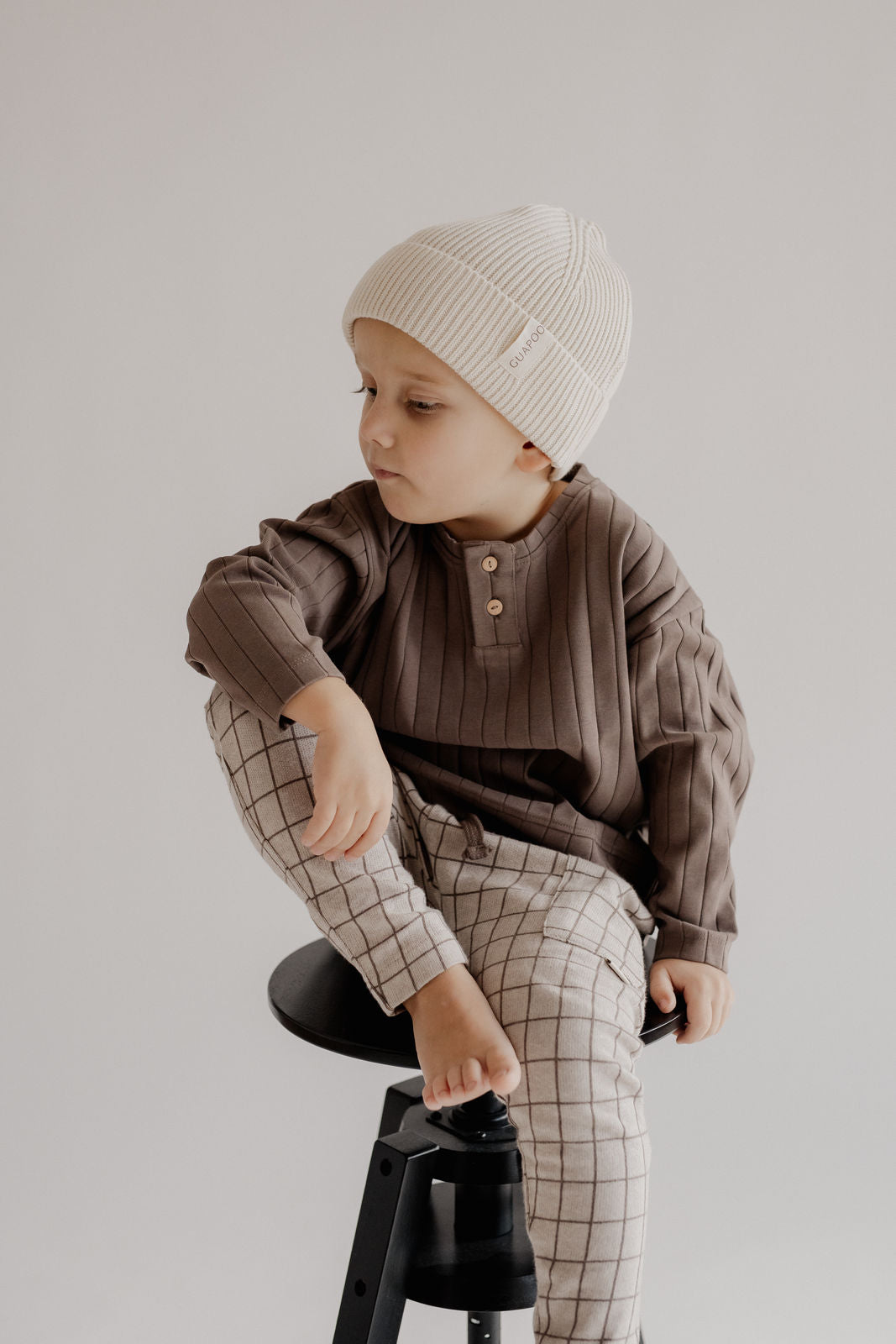 ROMEO PANTS BROWN CHECK