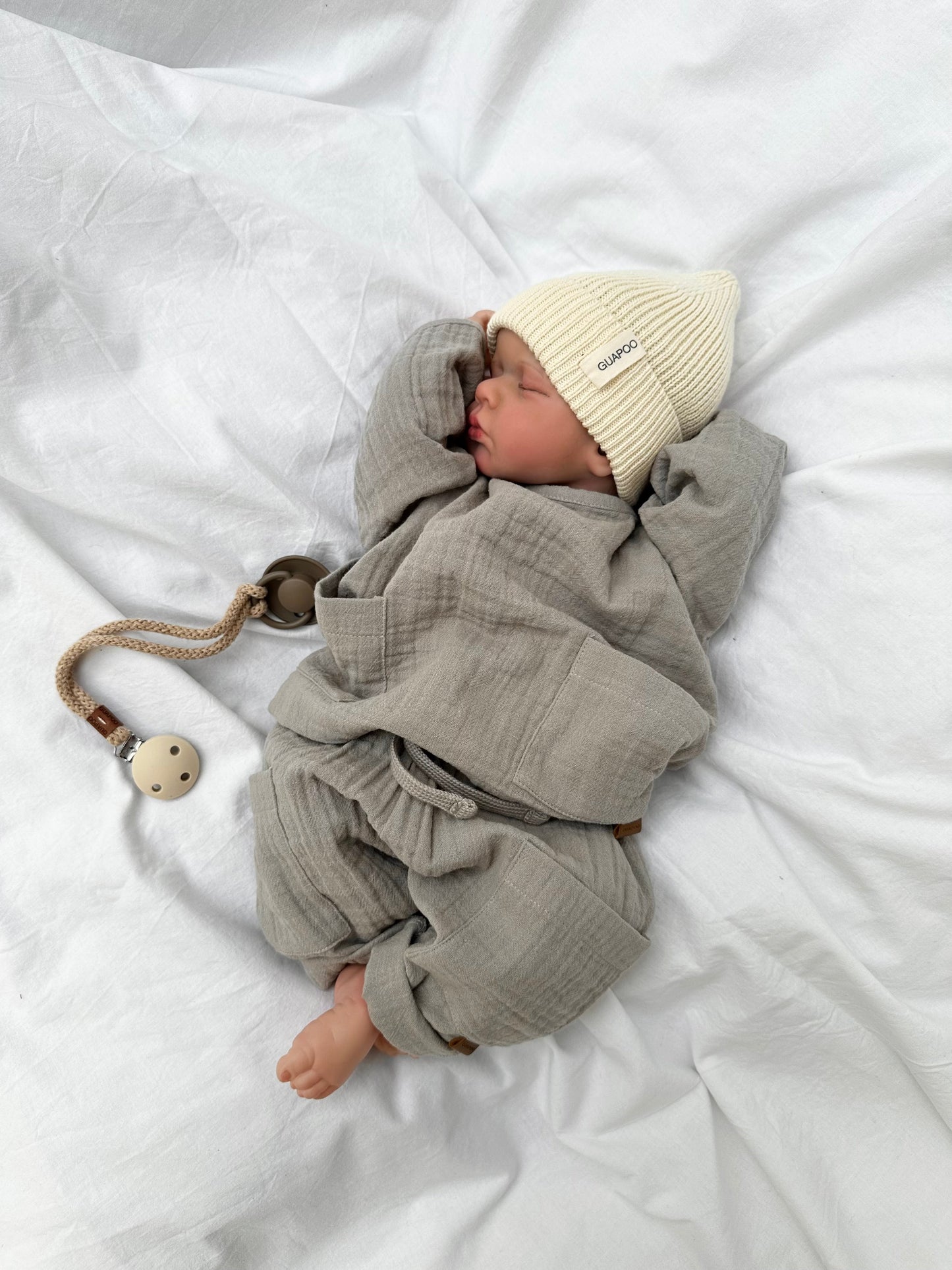 MUSLIN PANTS | GRAY