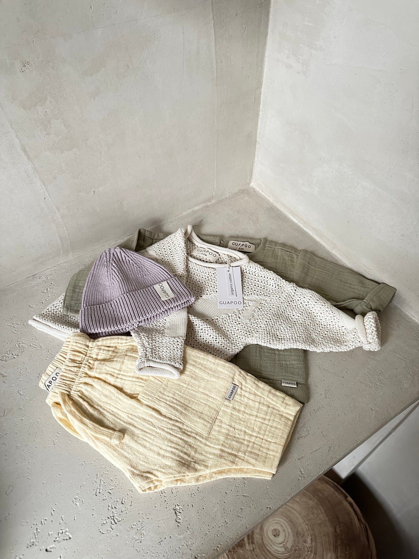 MUSLIN PANTS | SOFT YELLOW