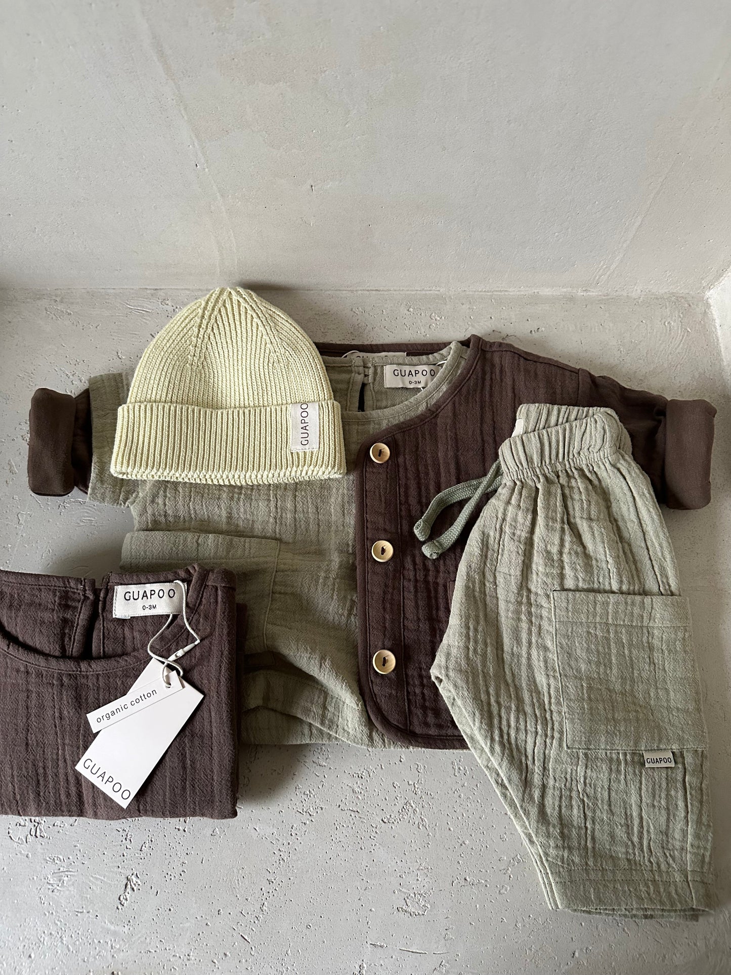 MUSLIN PANTS | CHOCOLATE