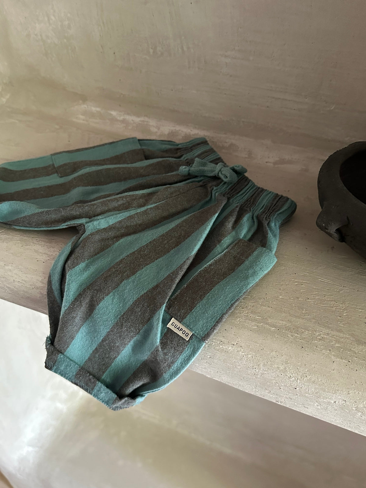 ROMEO PANTS FROSTY TOFFEE STRIPES