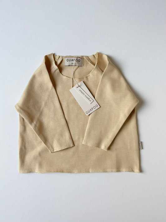 COZY LONGSLEEVE SOFT YELLOW