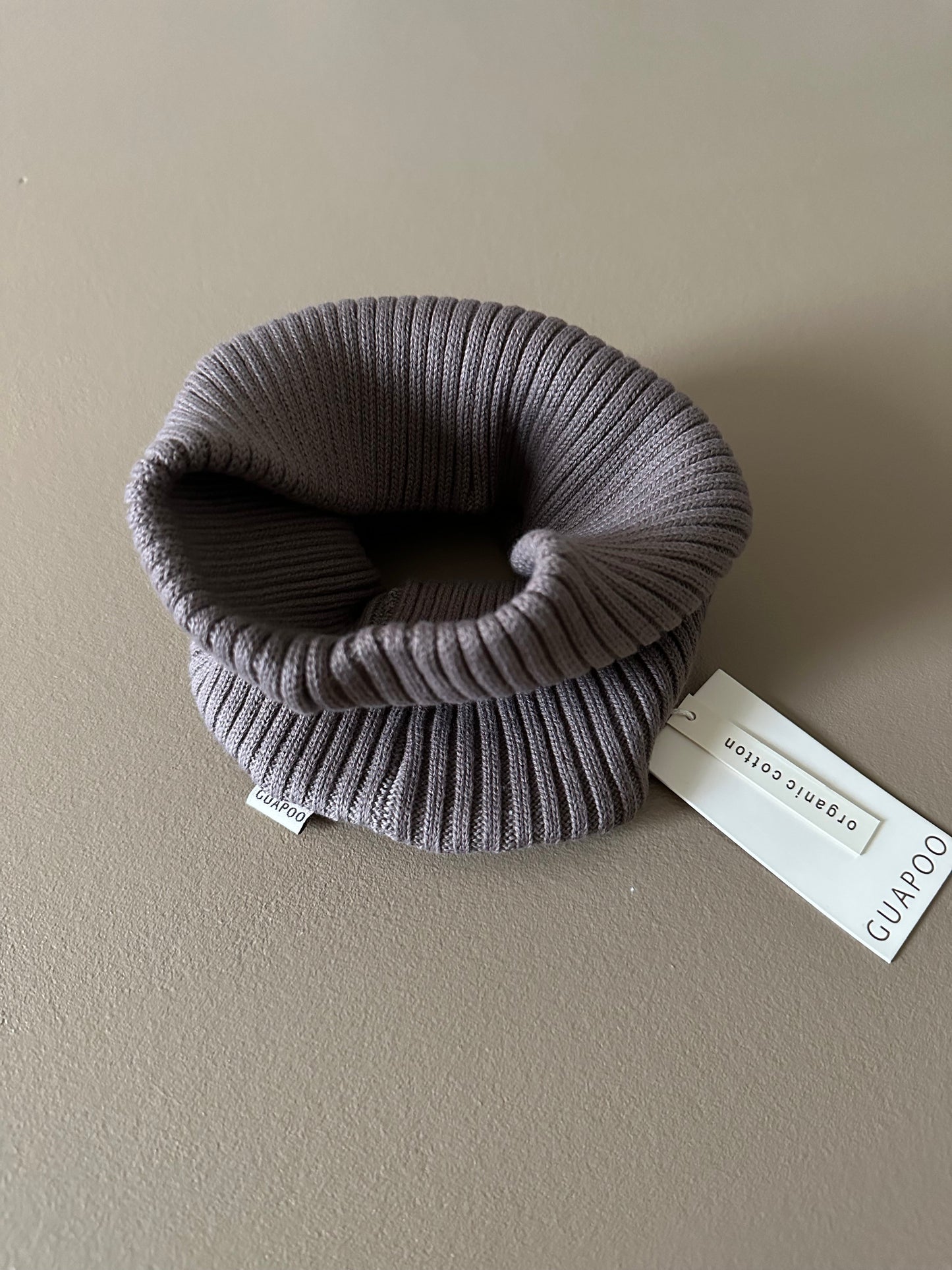 HEAVY RIB LOOP BROWN