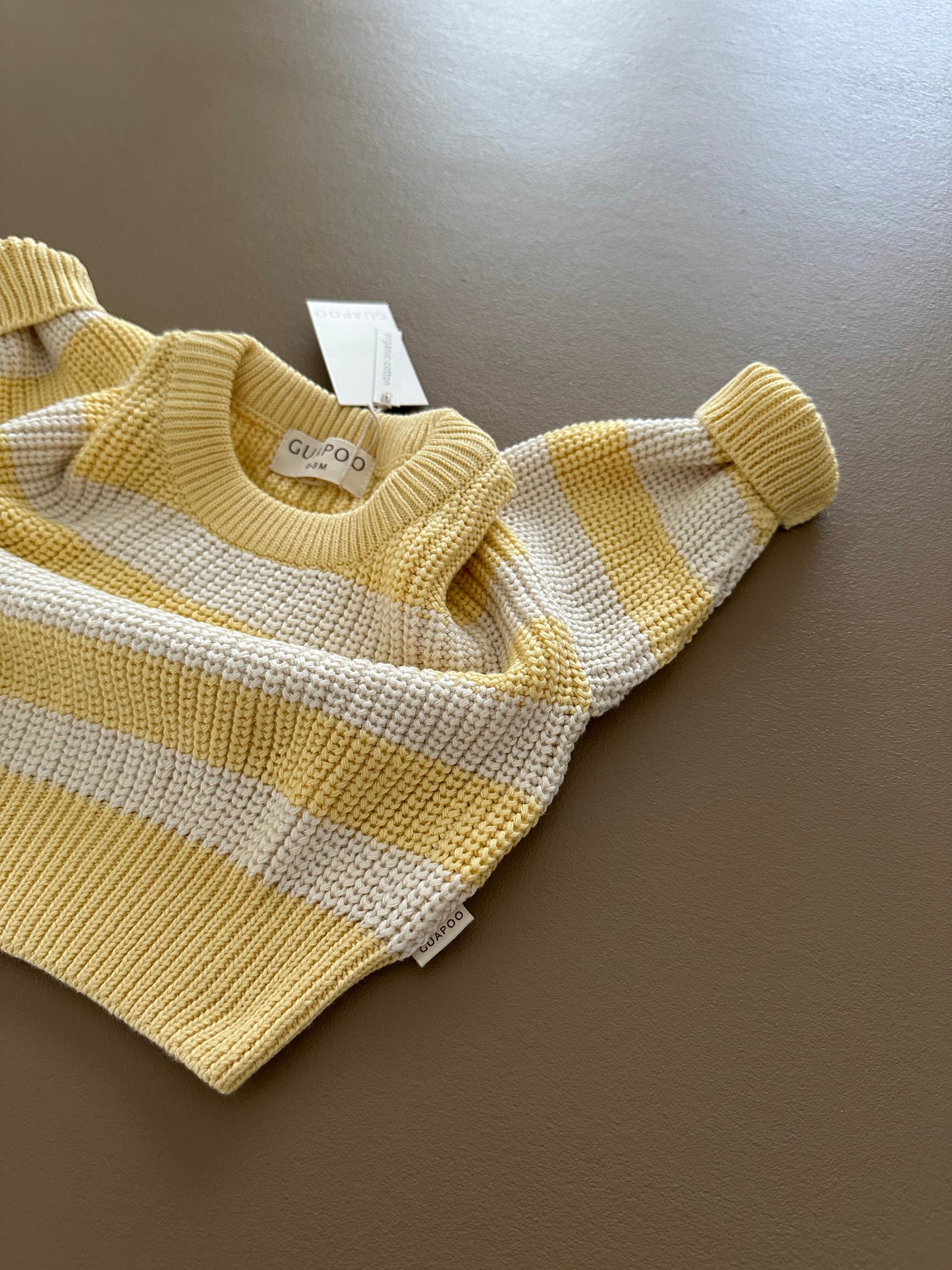 CHUNKY SWEATER DAYLIGHT STRIPES