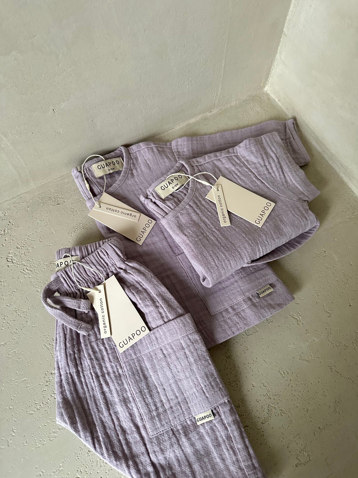 MUSLIN LONGSLEEVE LAVENDER