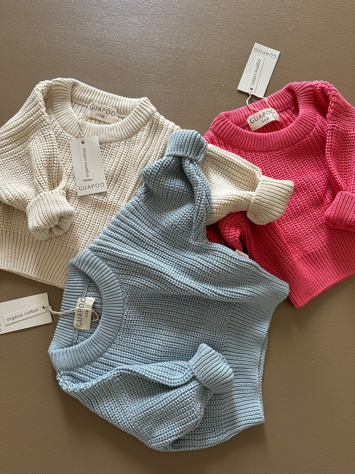 CHUNKY SWEATER BLUE HEAVEN