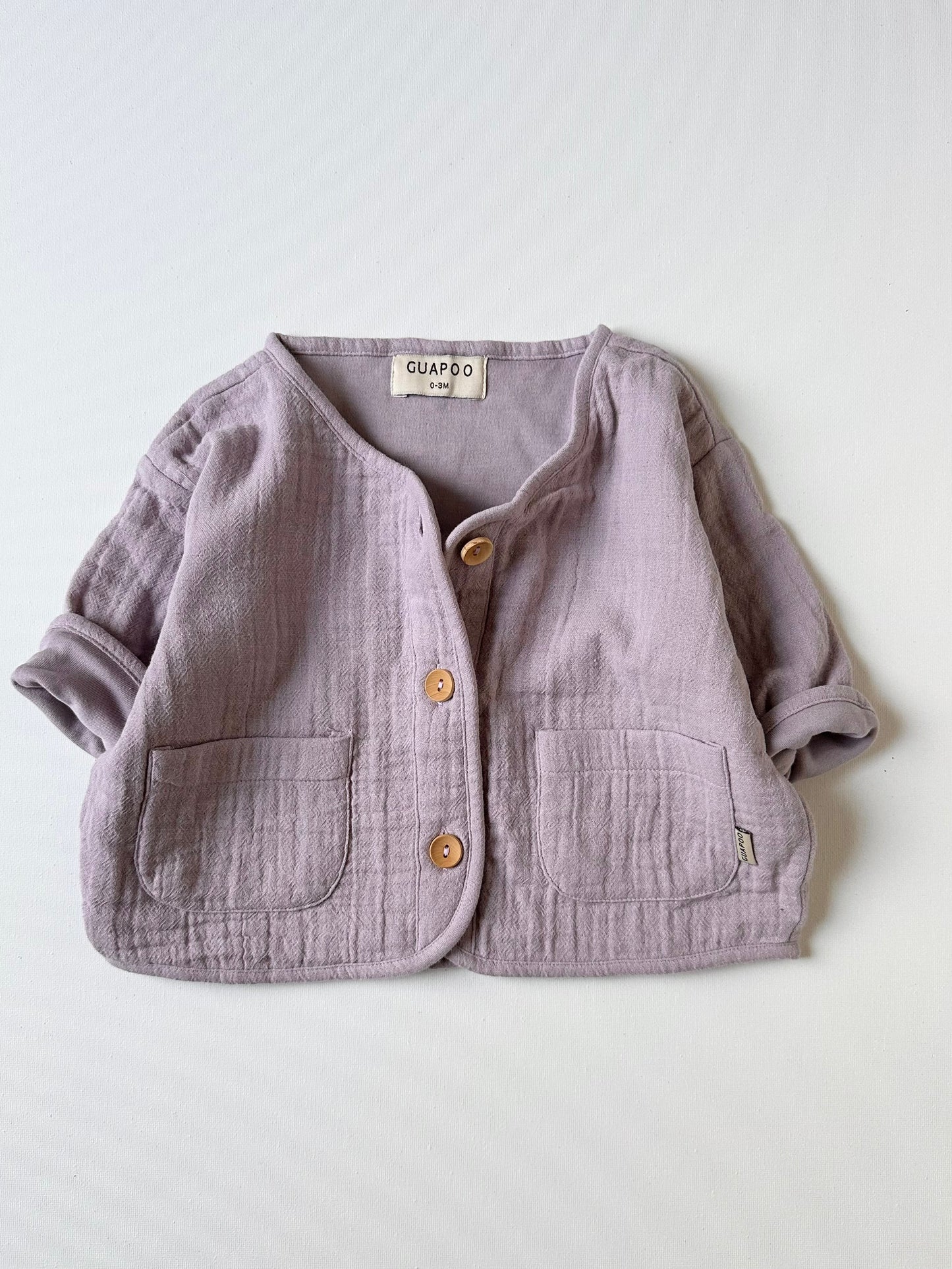 MUSLIN JACKET LAVENDER