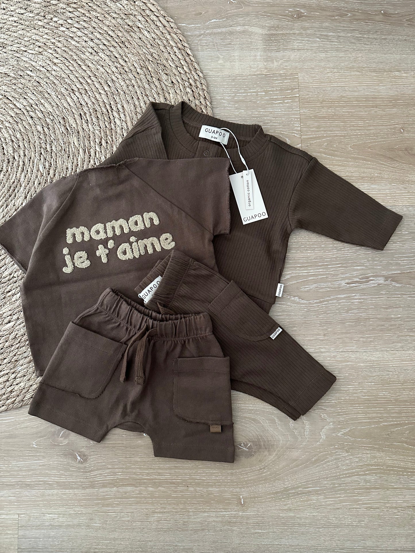 COZY T-SHIRT | CHOCOLATE