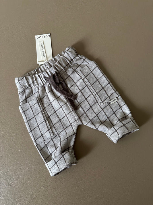 ROMEO PANTS BROWN CHECK