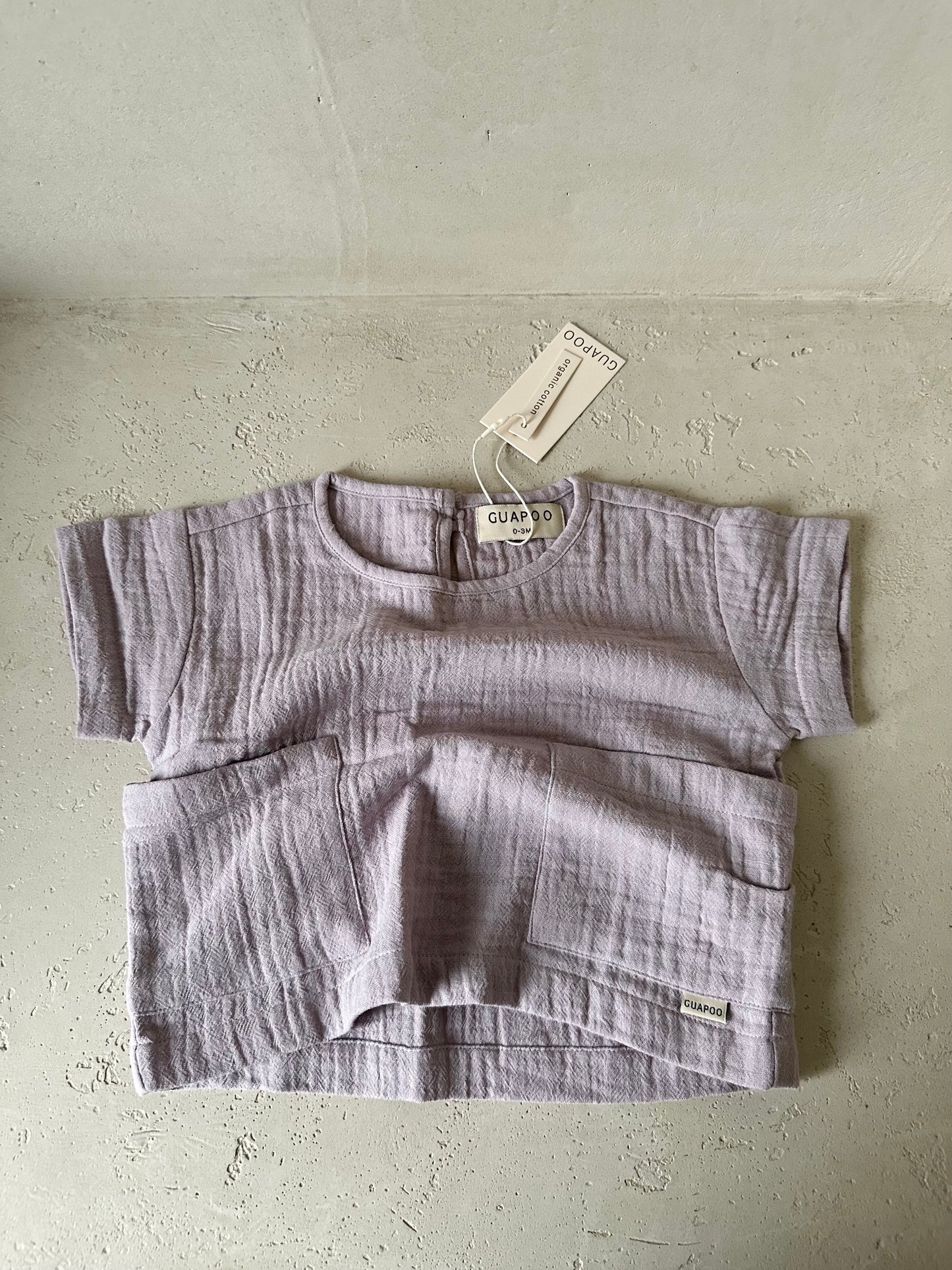 MUSLIN T-SHIRT LAVENDER