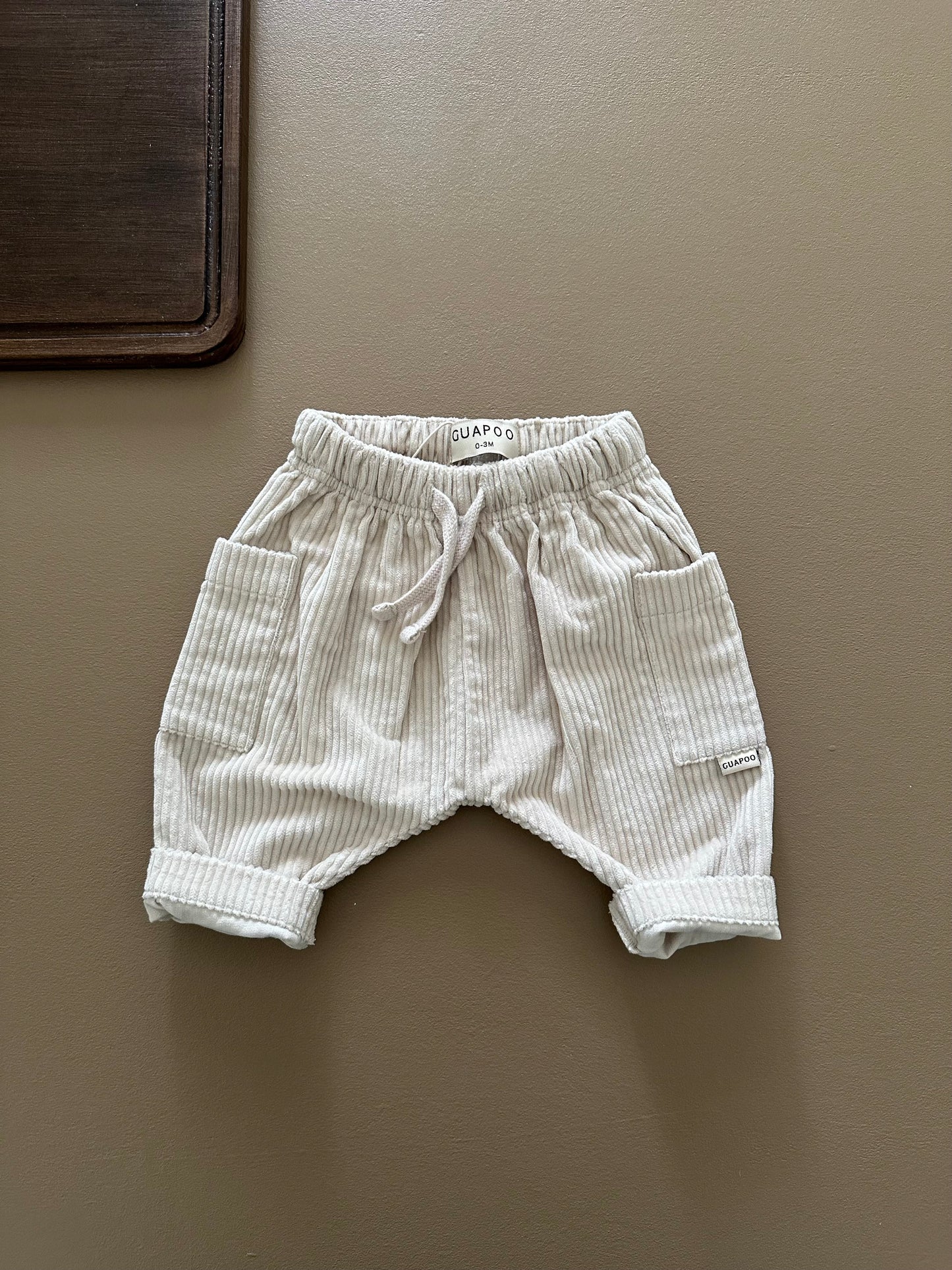 CORDUROY PANTS CREAMY SILK