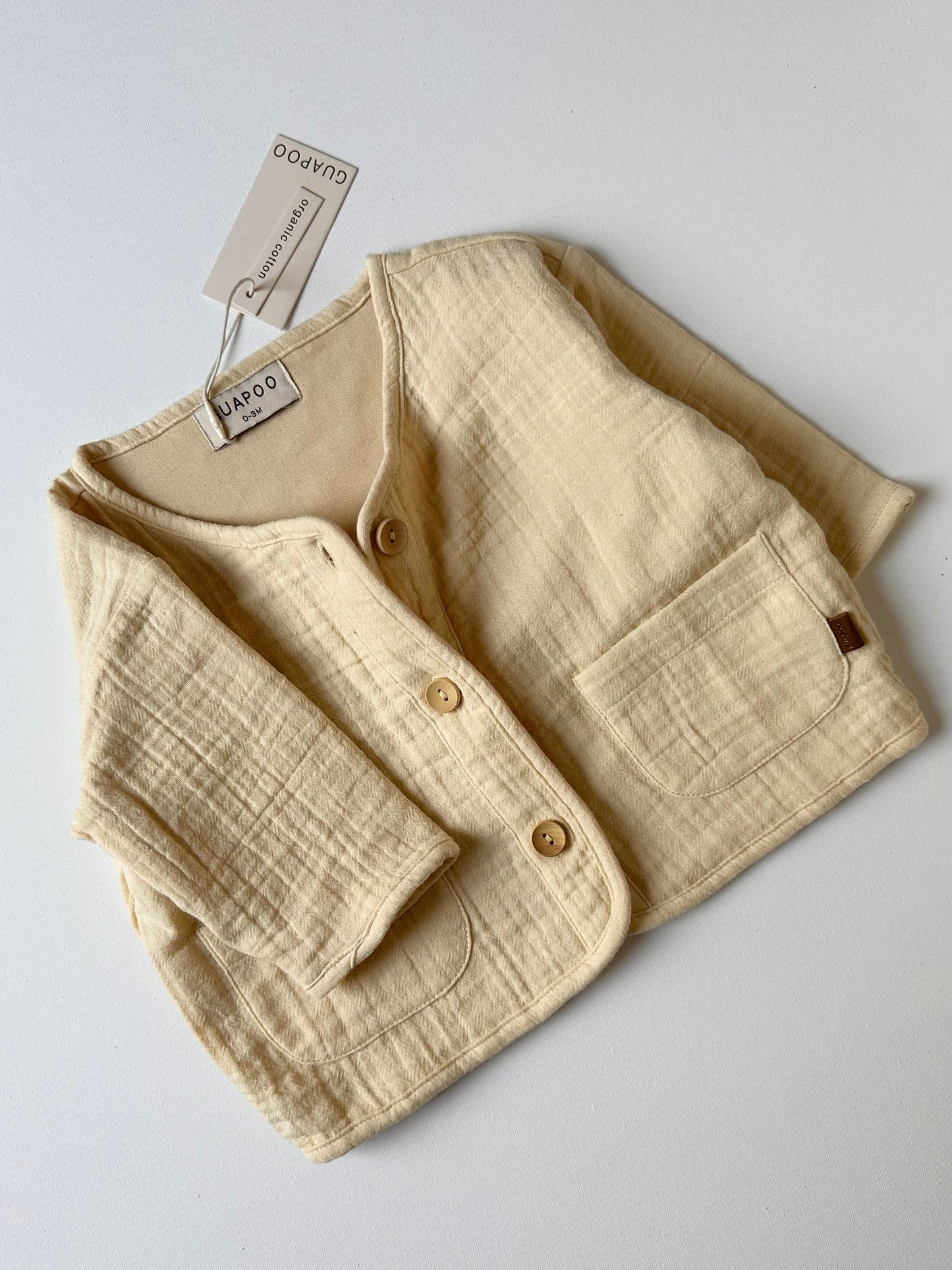MUSLIN JACKET | SOFT YELLOW