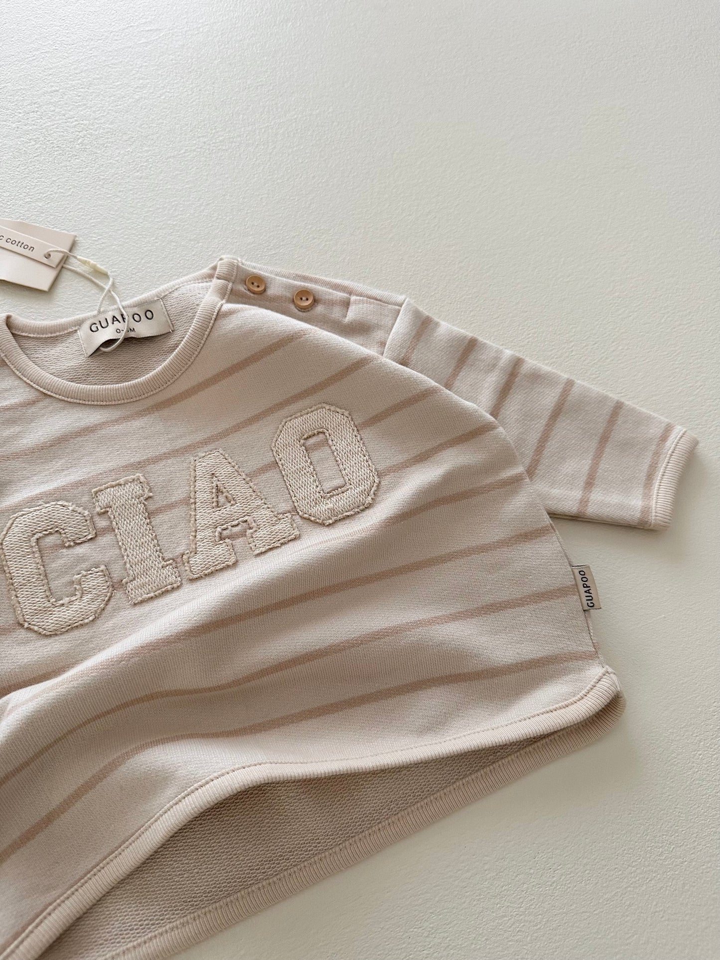 CIAO SWEATER | MOCHA STRIPES