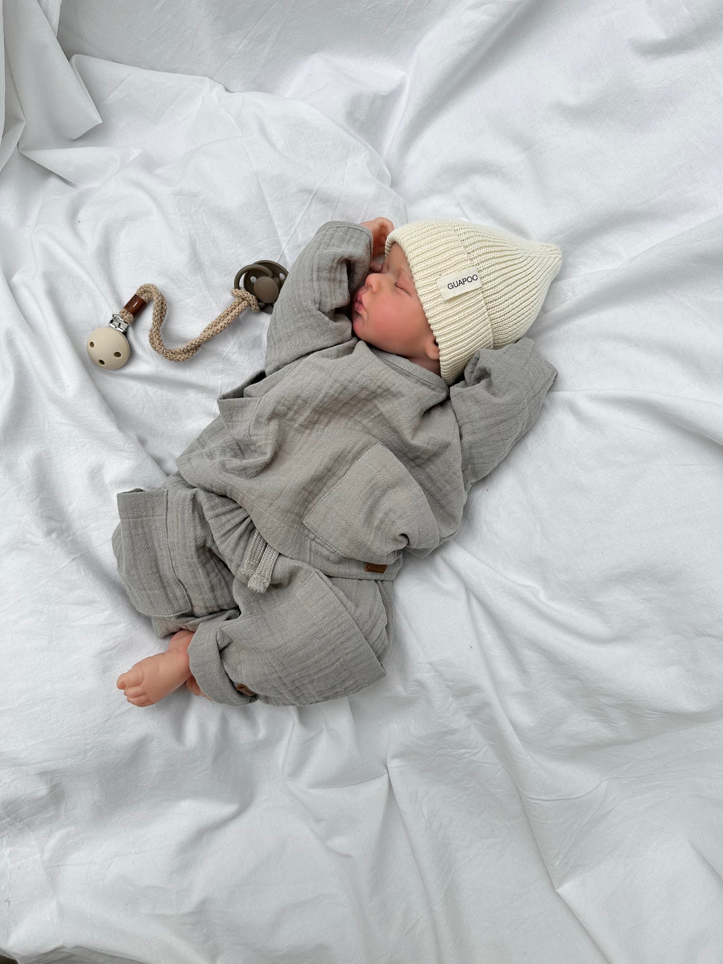 MUSLIN PANTS | GRAY