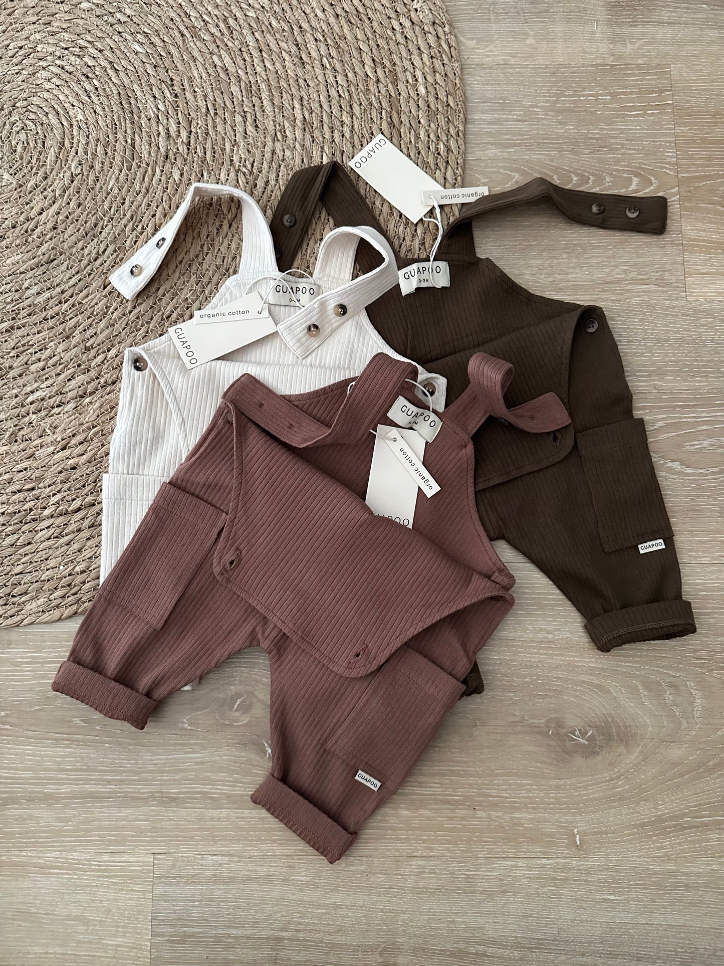 RIB DUNGAREES | OAT