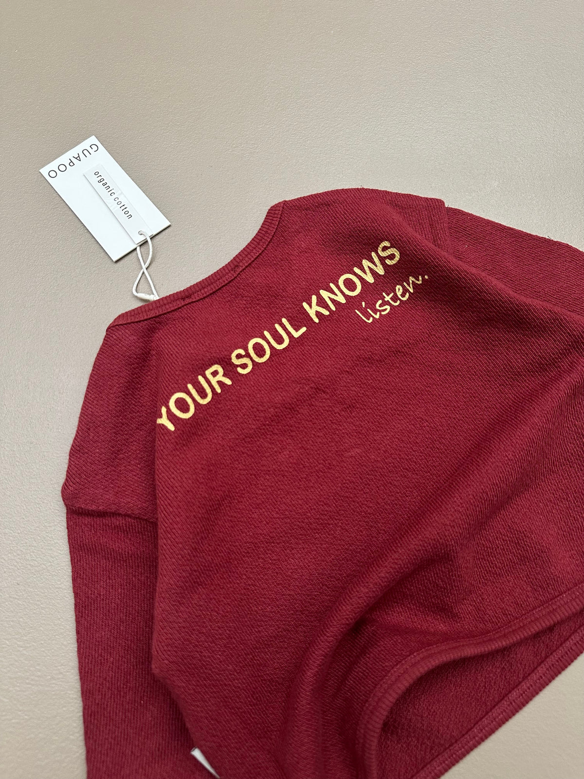 SOULMATE SWEATER RED
