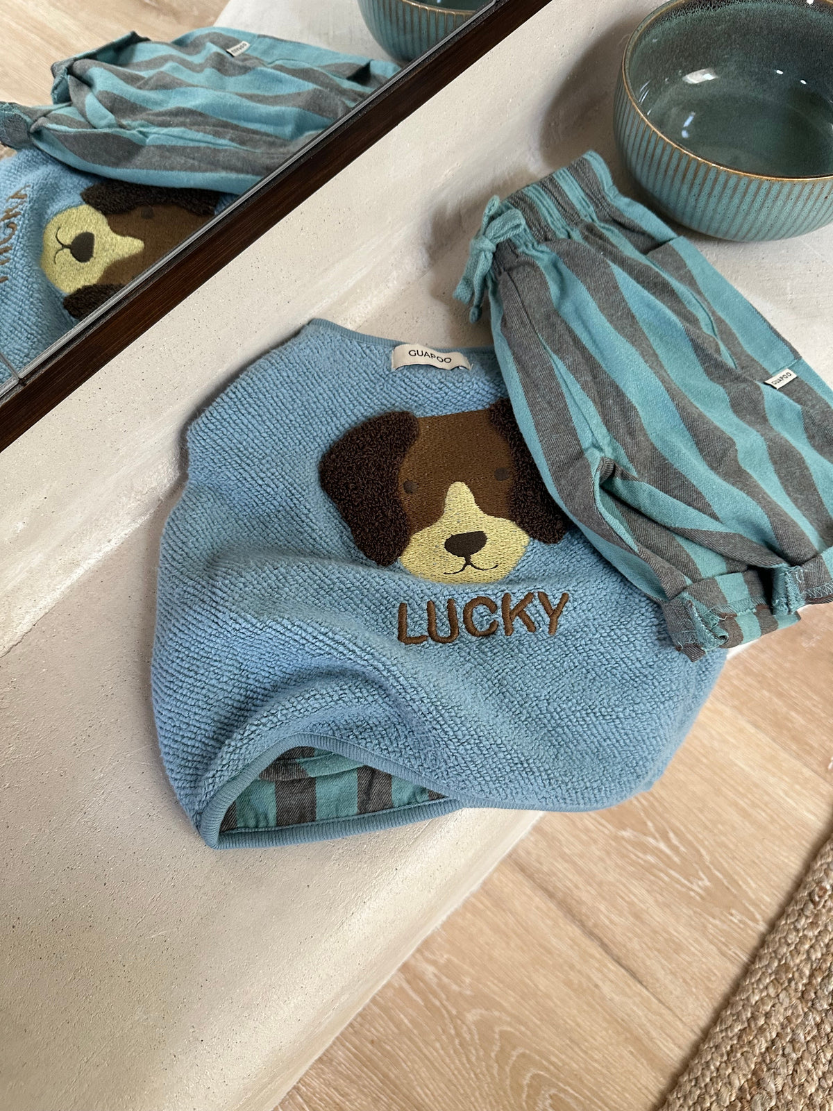 REVERSIBLE FLEECE VEST LUCKY