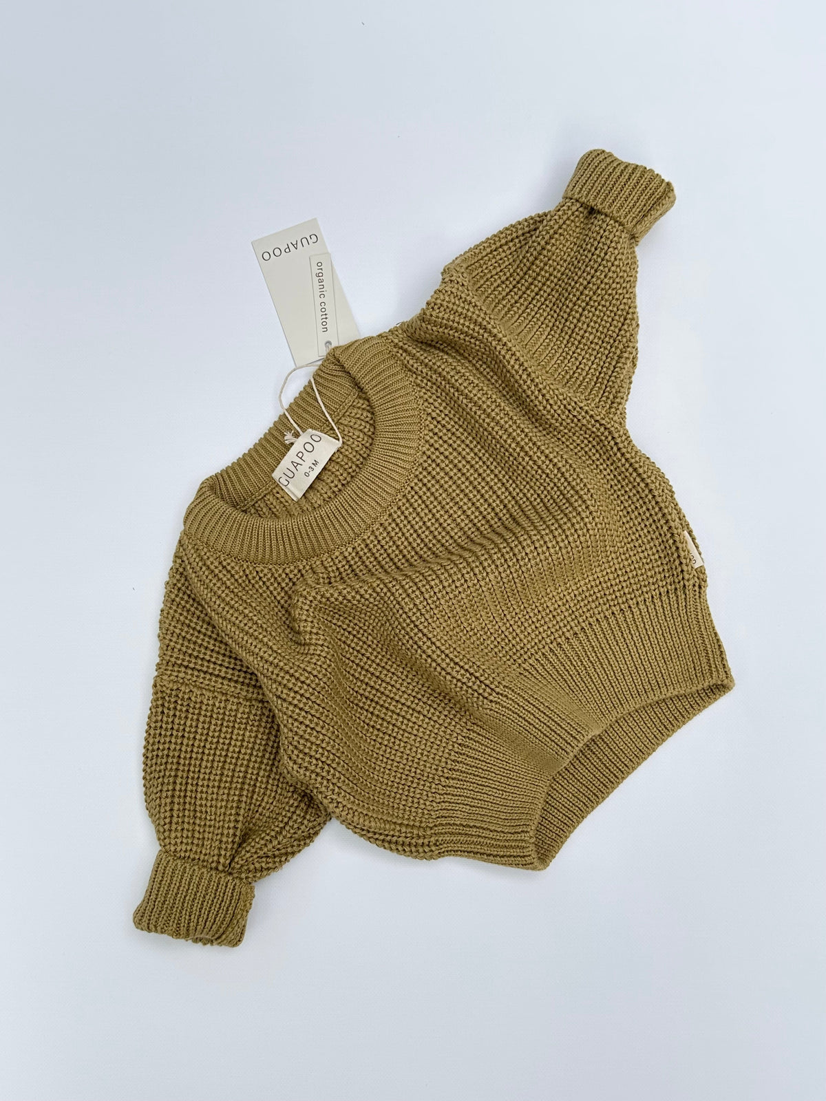 CHUNKY SWEATER OLIVE