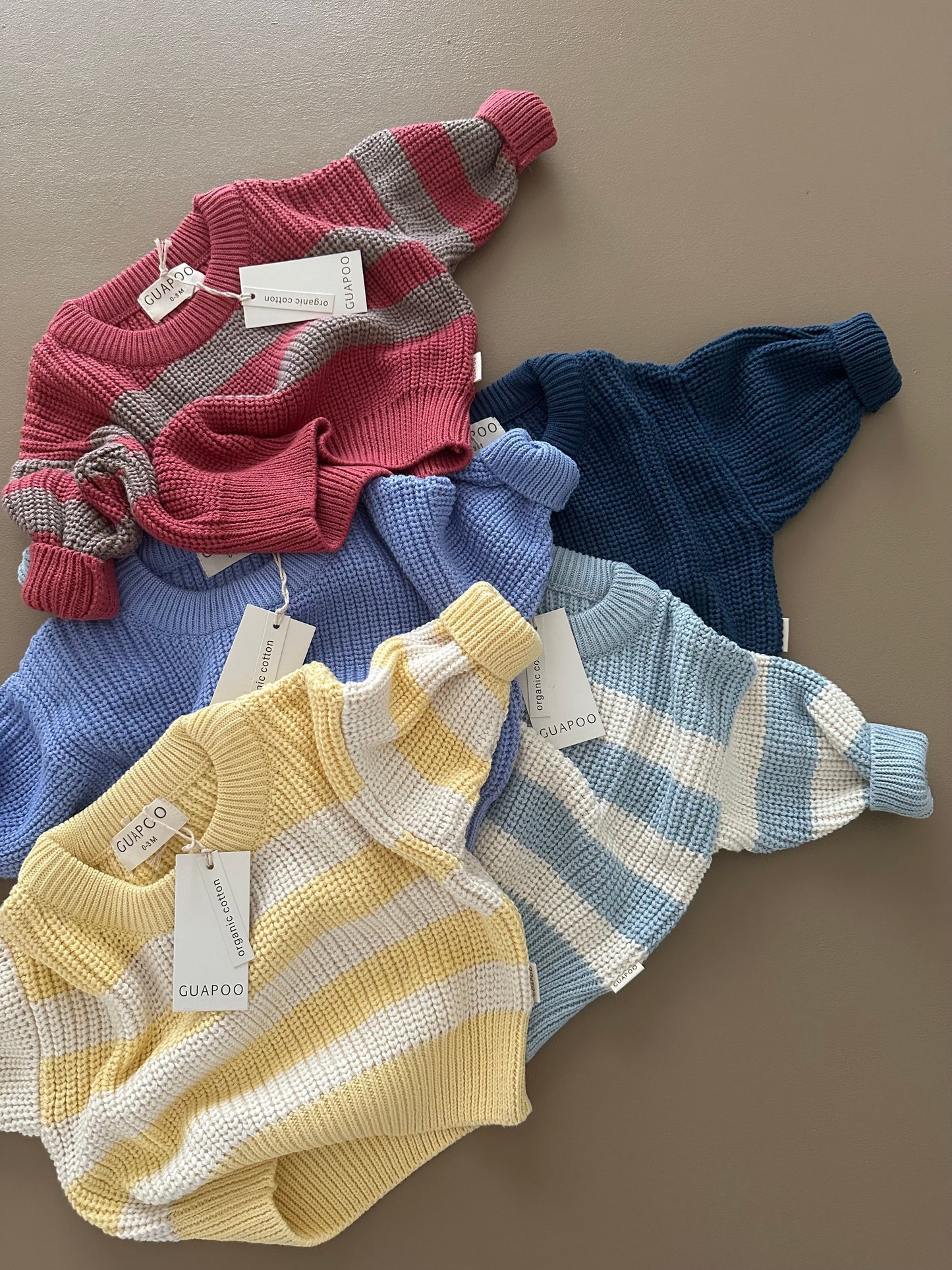 CHUNKY SWEATER CLOUDY BLUE