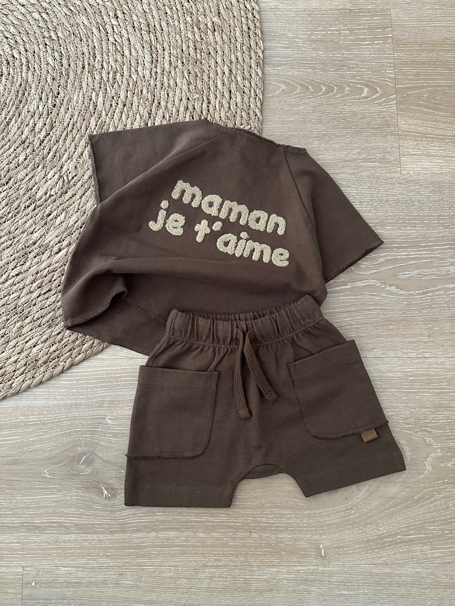 COZY T-SHIRT | CHOCOLATE