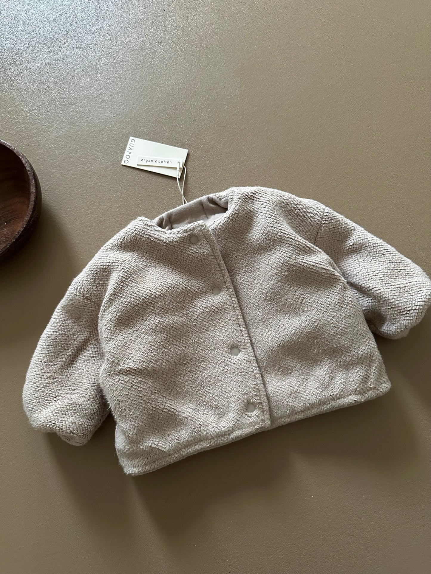 LIAM REVERSIBLE JACKET CREAMY SILK