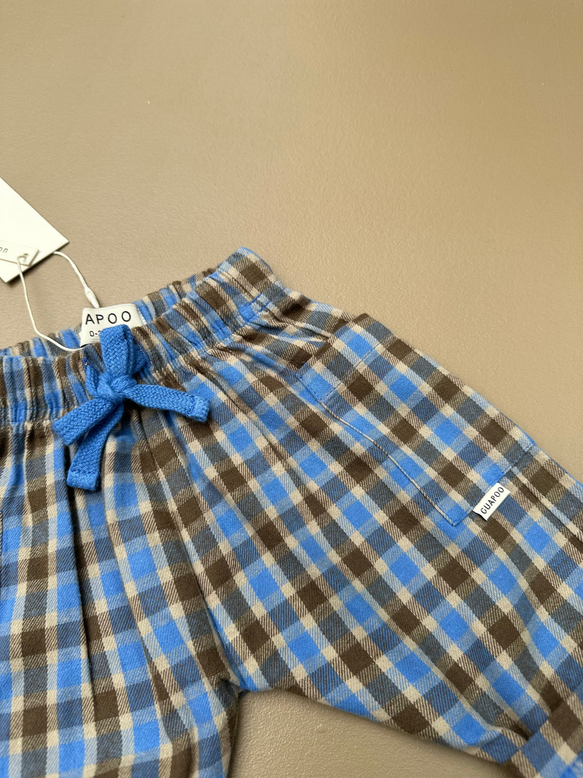ROMEO PANTS SKY BLUE CHECK
