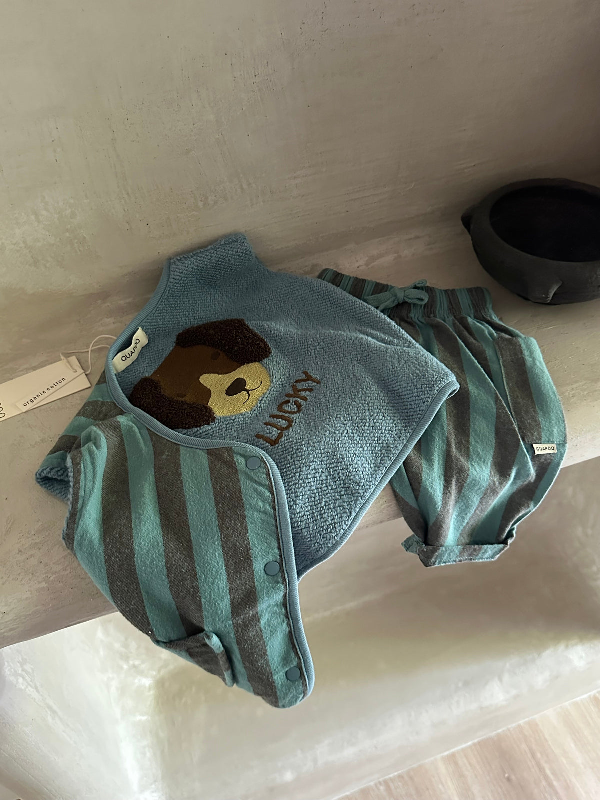 REVERSIBLE FLEECE VEST LUCKY