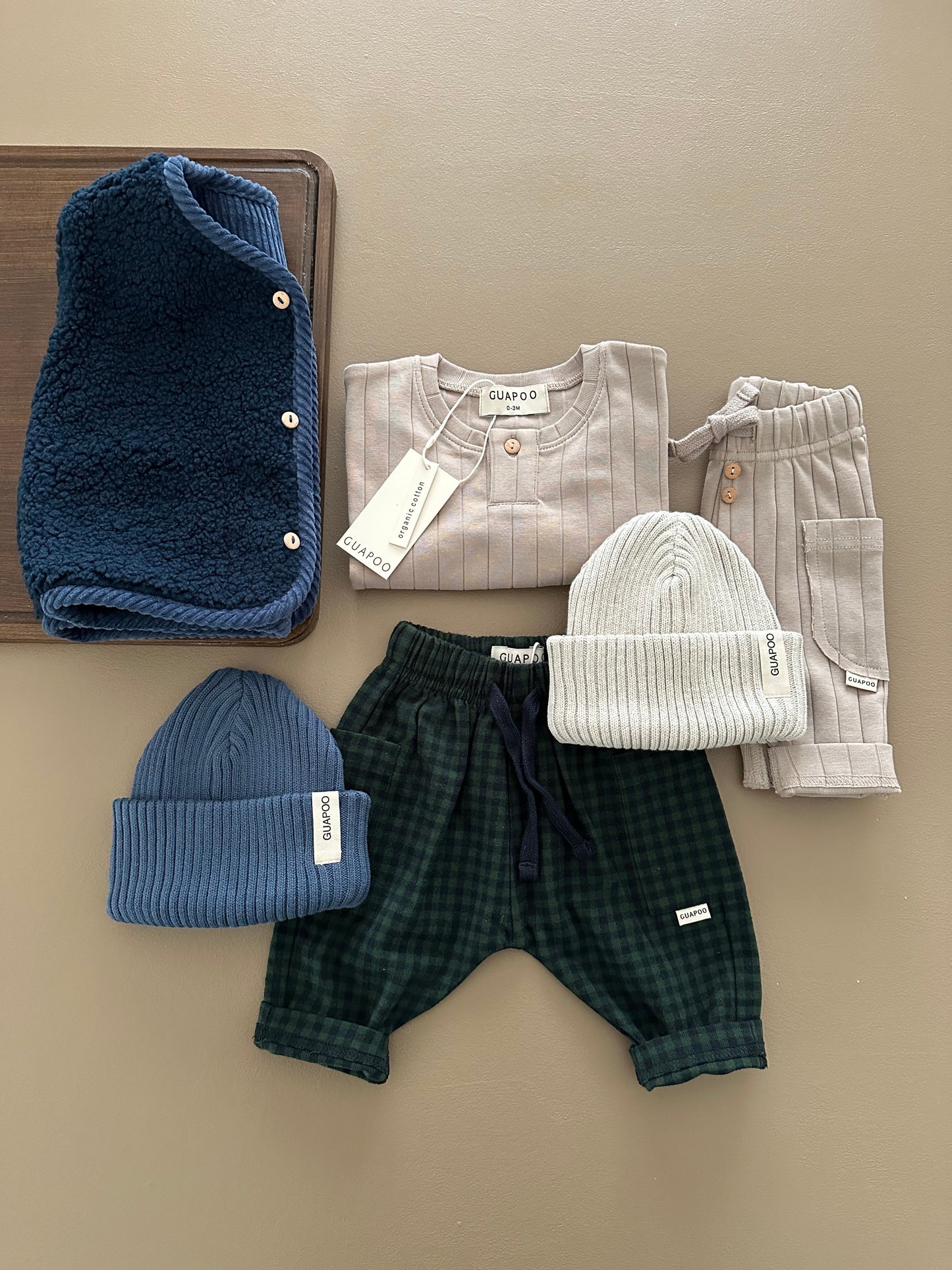 ROMEO PANTS GREEN CHECK