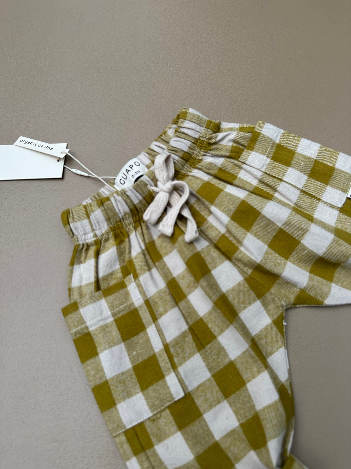 ROMEO PANTS | OLIVE OAT CHECK