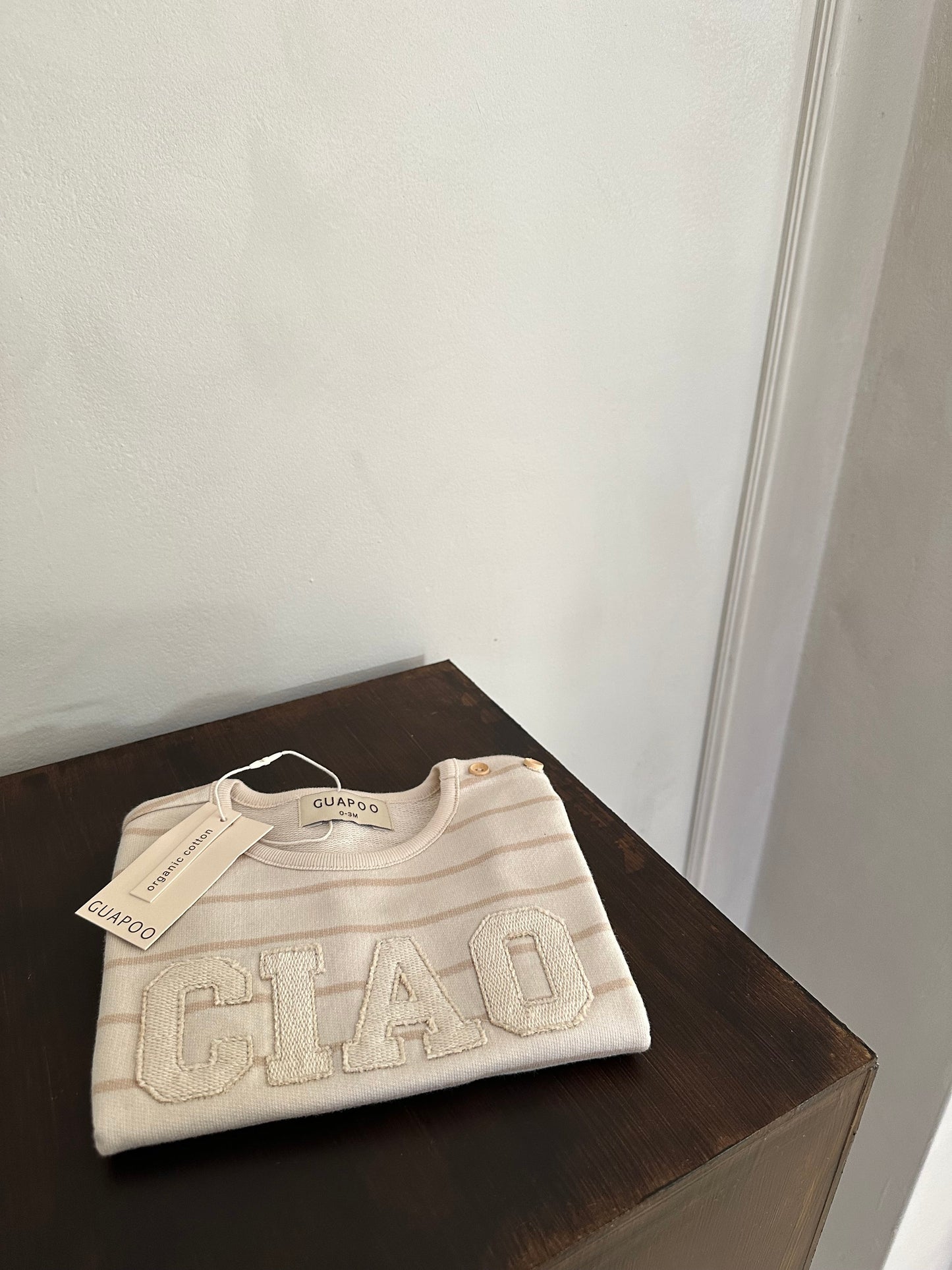 CIAO SWEATER | MOCHA STRIPES