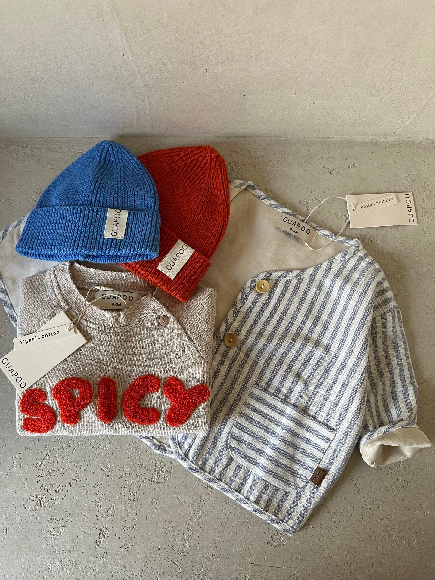 KNIT BEANIE SPICY