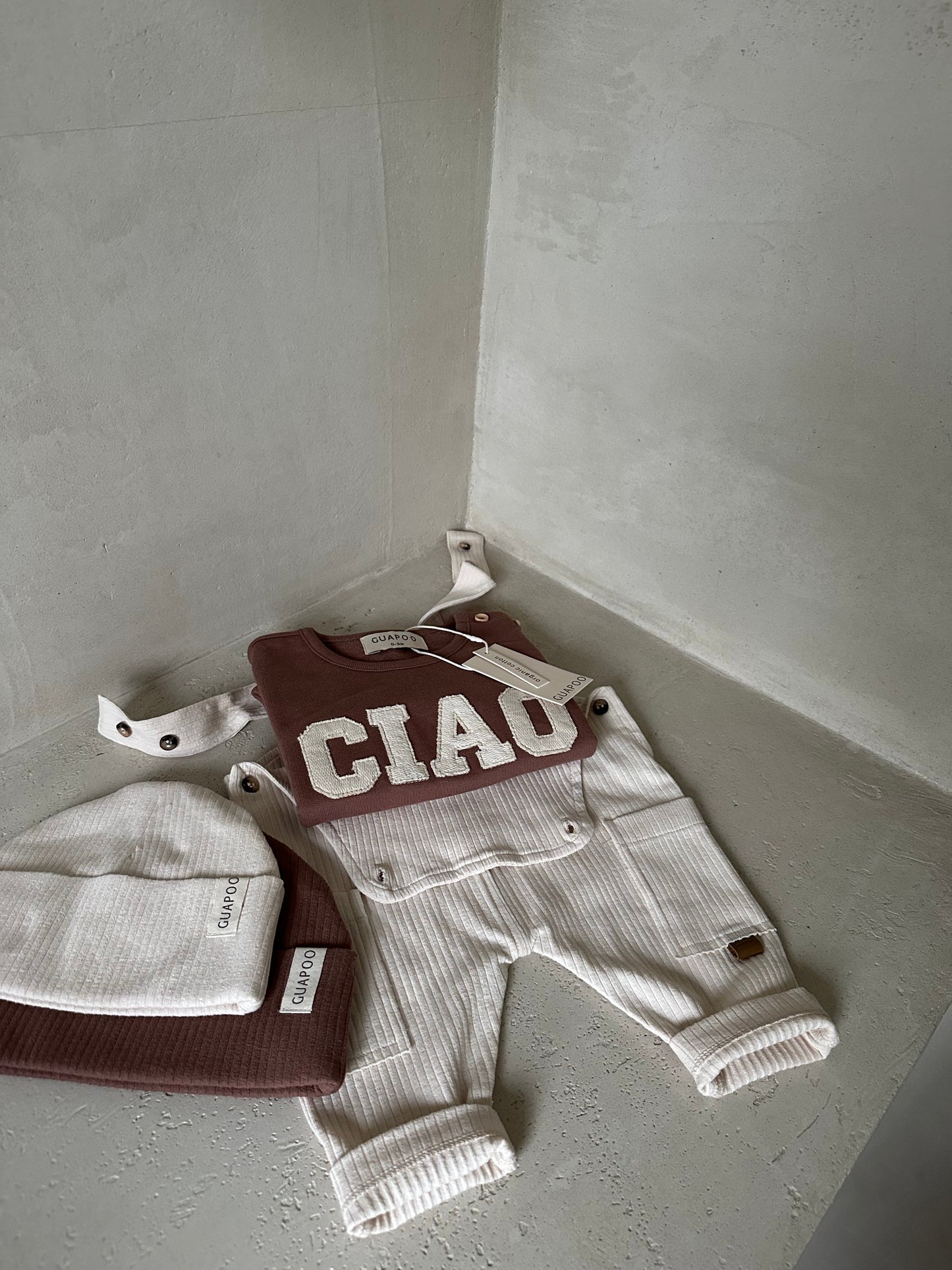 RIB DUNGAREES | OAT