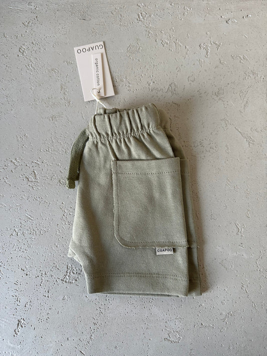 COZY SHORTS SAGE