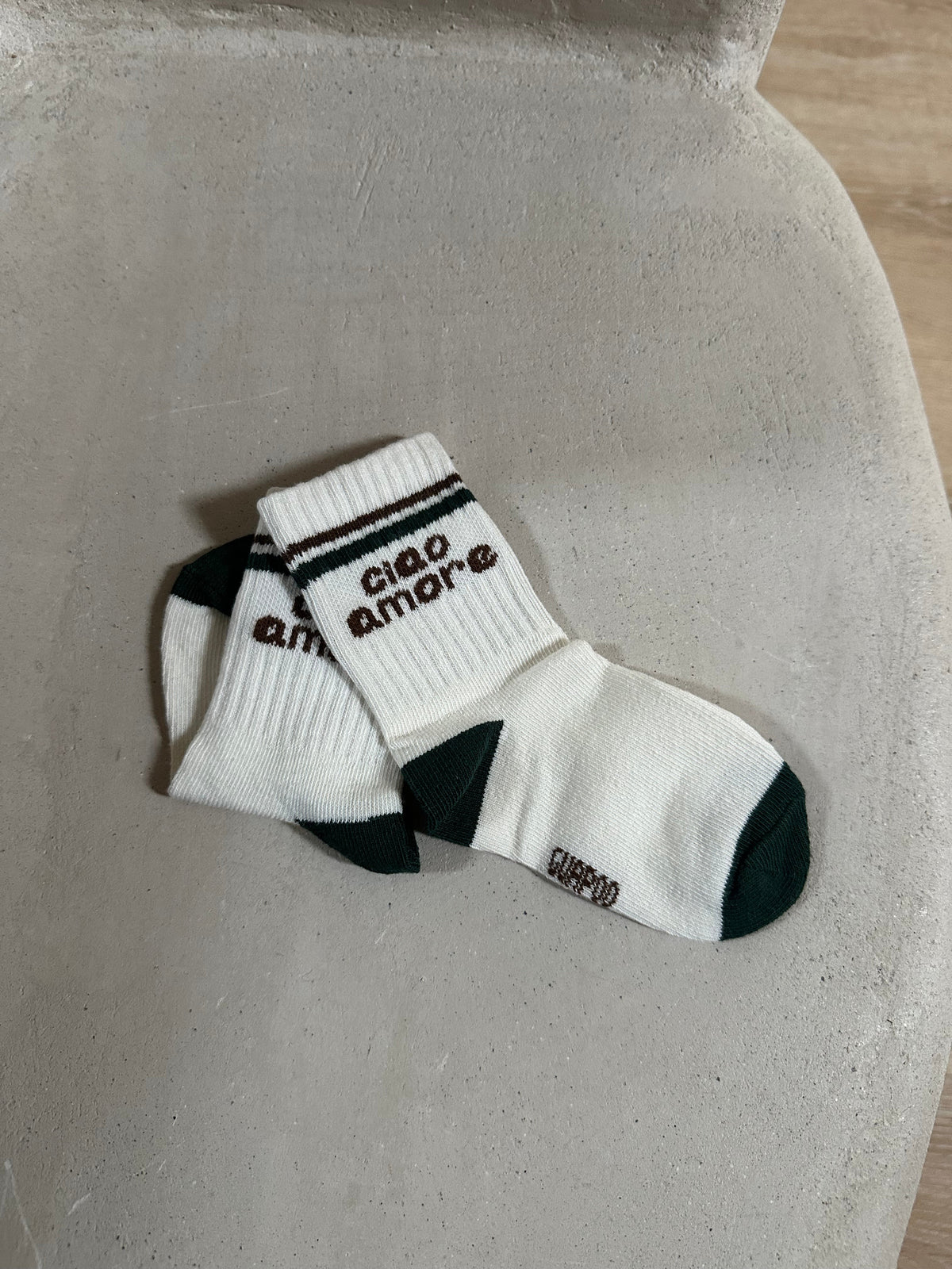 KIDS SOCKS| TROPICAL GREEN CIAO AMORE