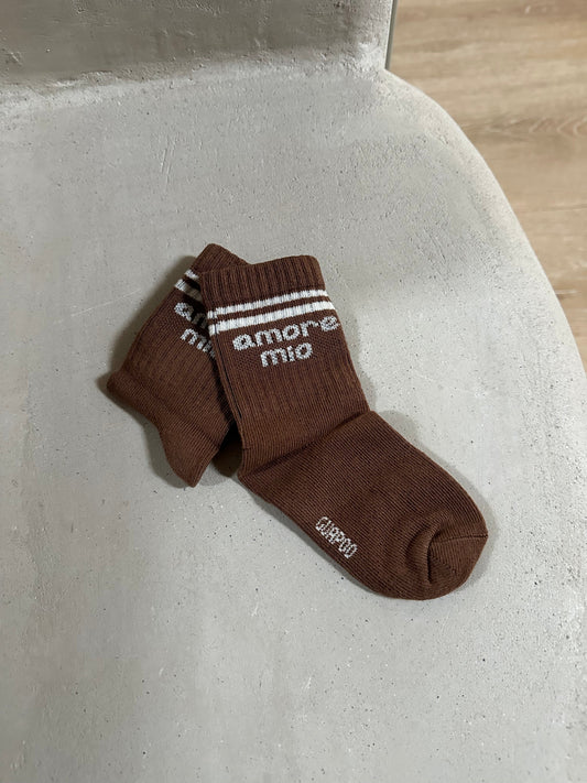 KIDS SOCKS| MOCHA AMORE MIO