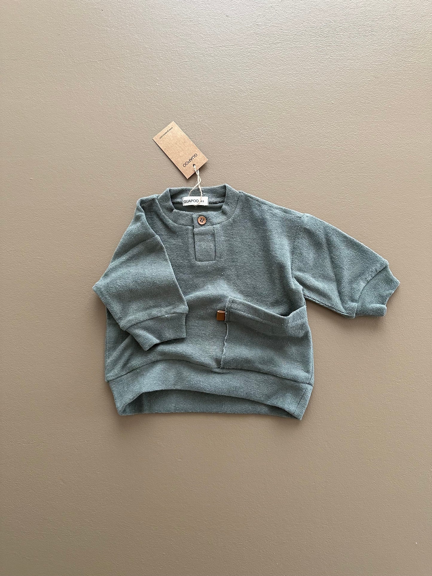 FROTTEE SWEATER | AQUA