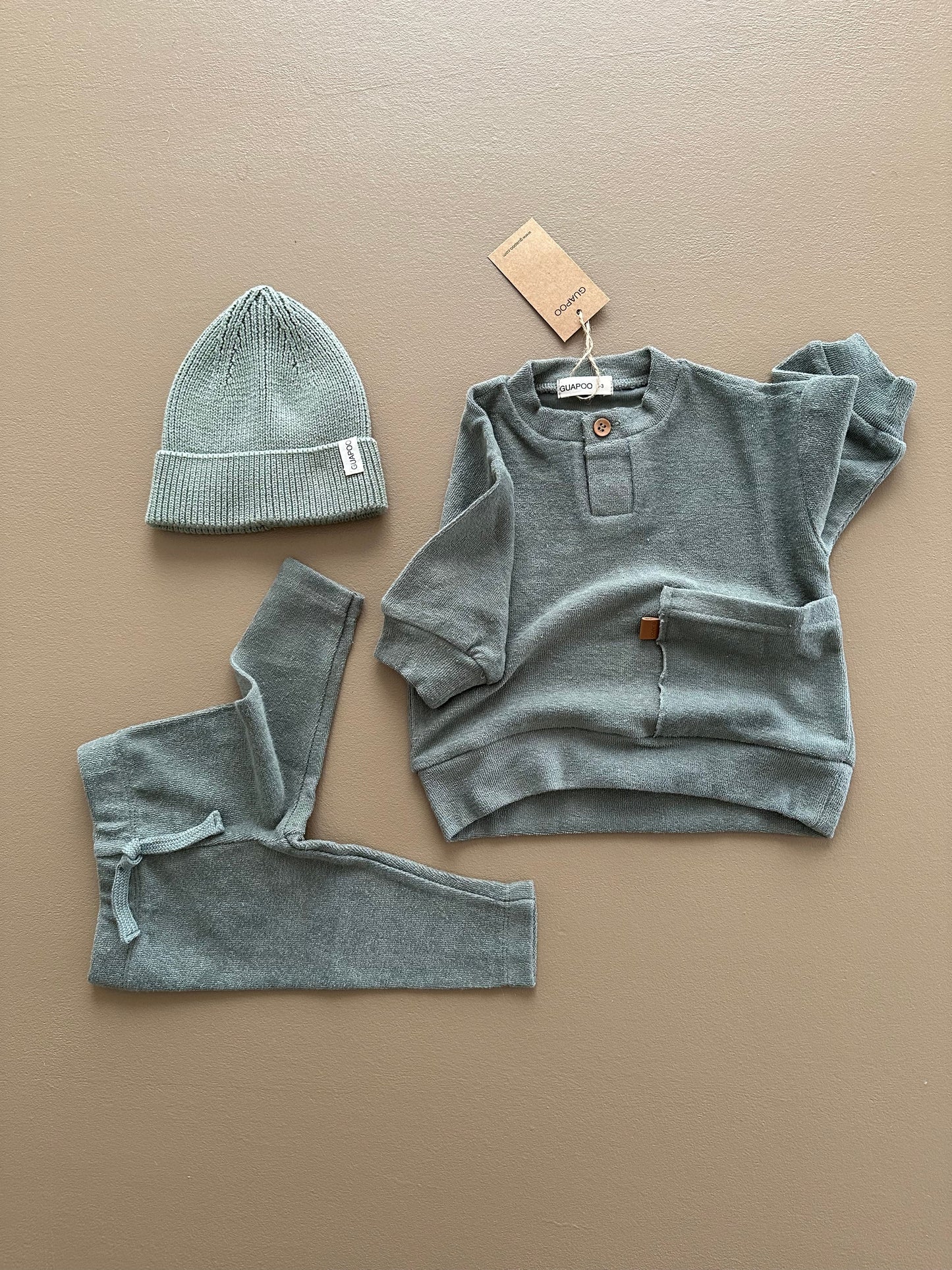 FROTTEE SWEATER | AQUA