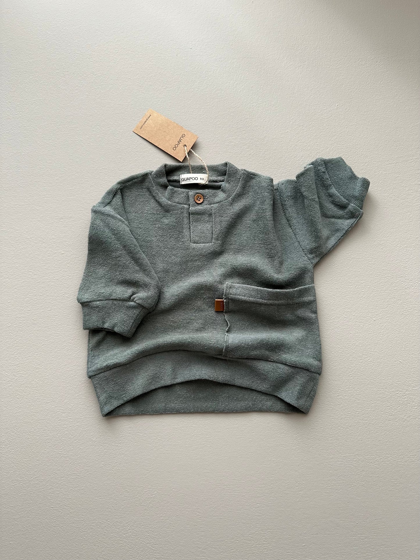 FROTTEE SWEATER | AQUA