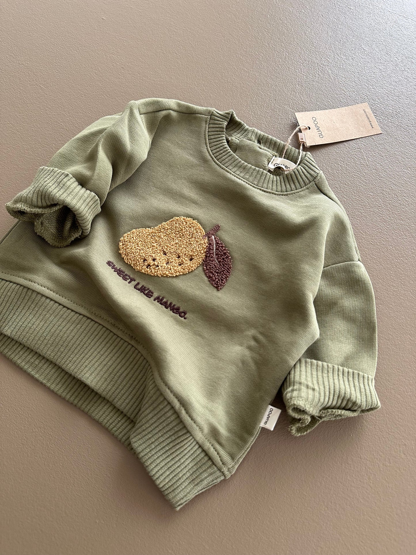 MANGO SWEATER | KHAKI