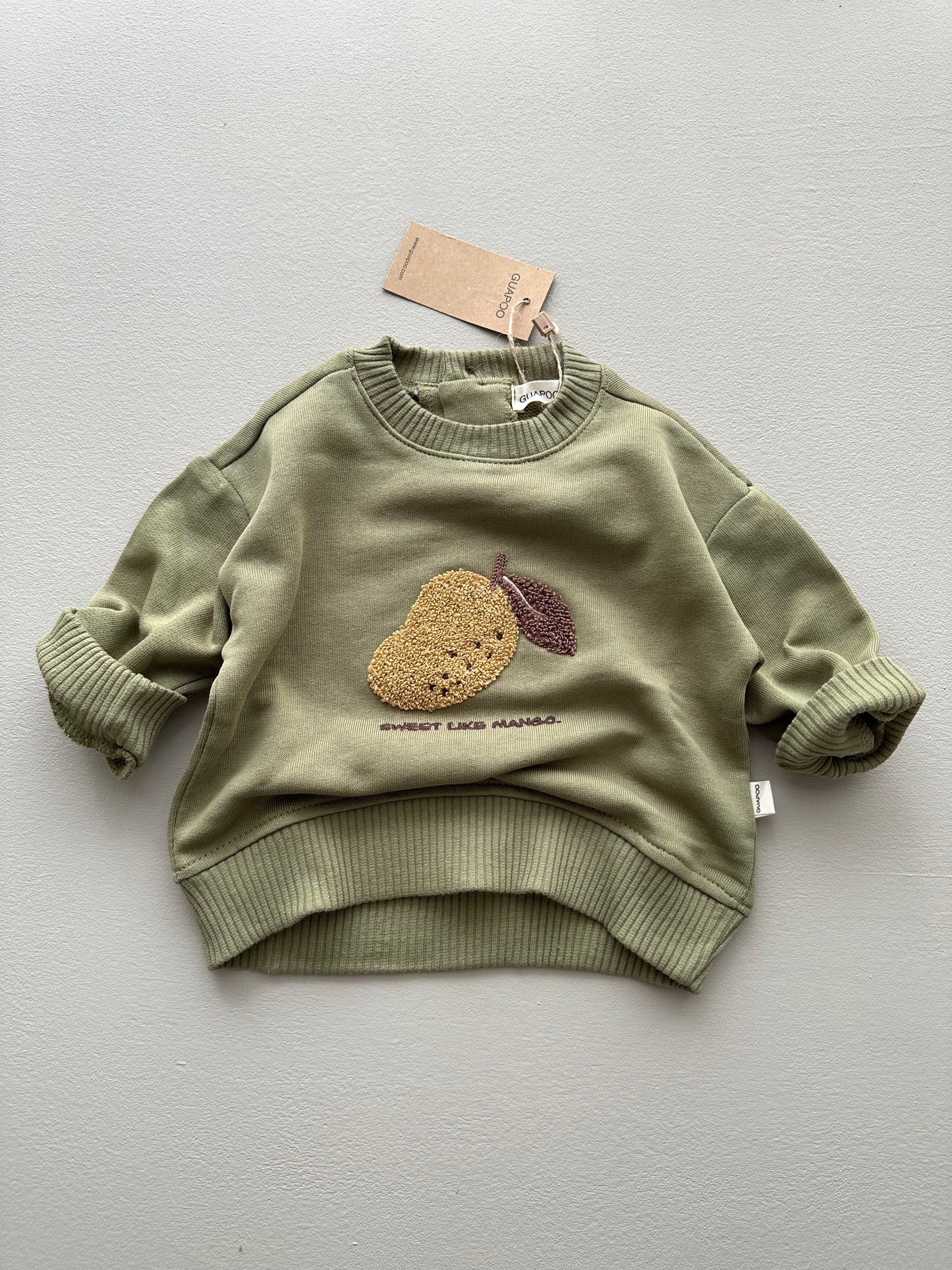 MANGO SWEATER | KHAKI