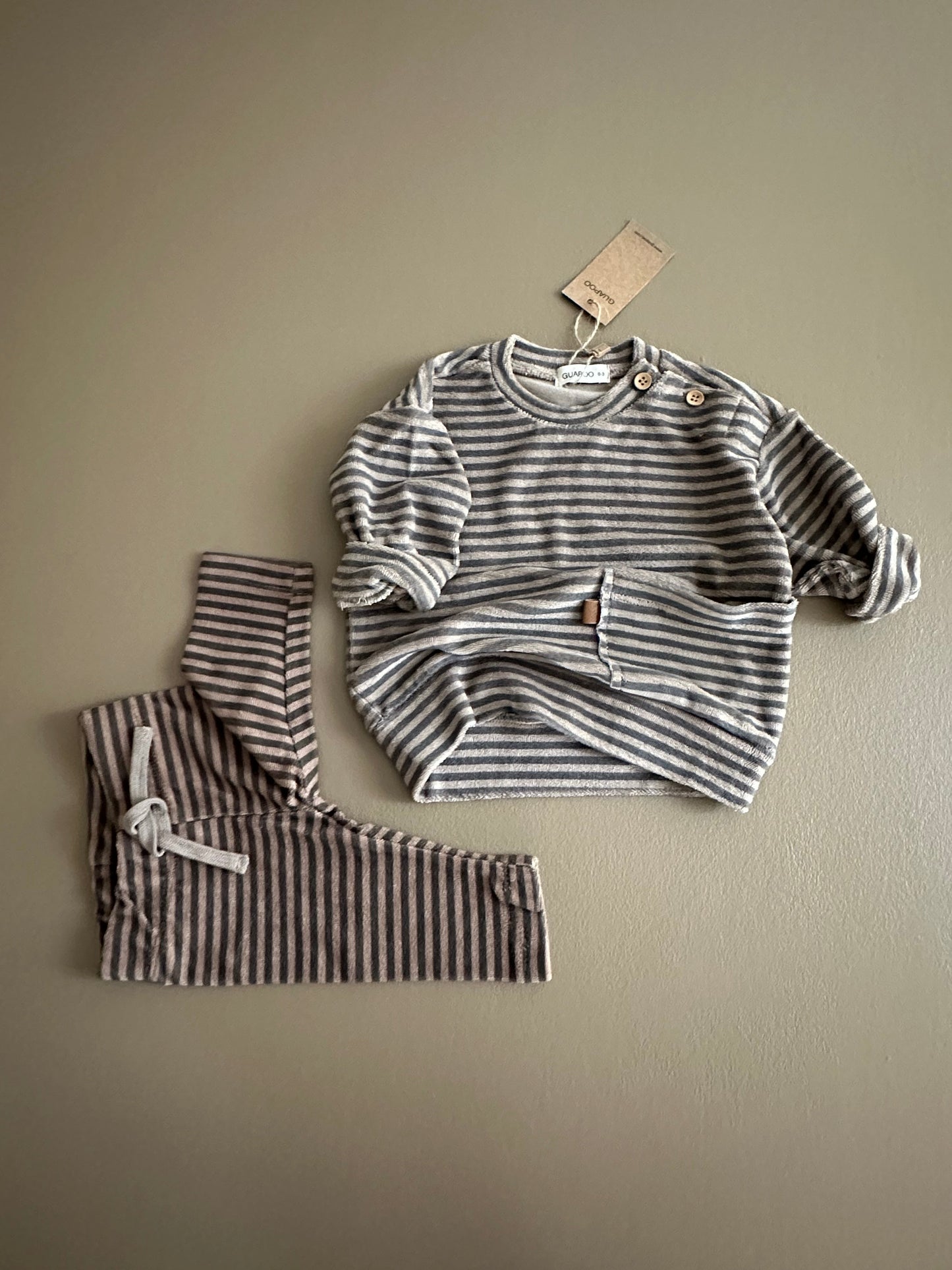 FROTTEE SWEATER | PEPPER STRIPES