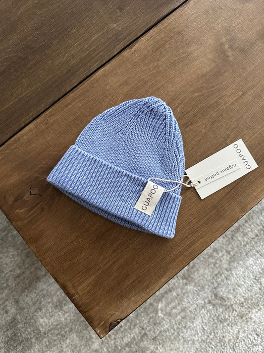 KNIT BEANIE SKY BLUE