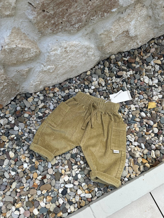 CORDUROY PANTS | OLIVE