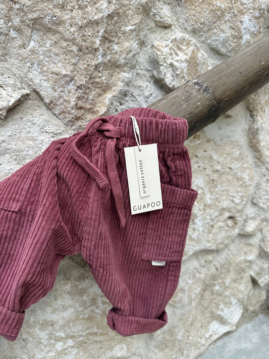 CORDUROY PANTS | ROSE
