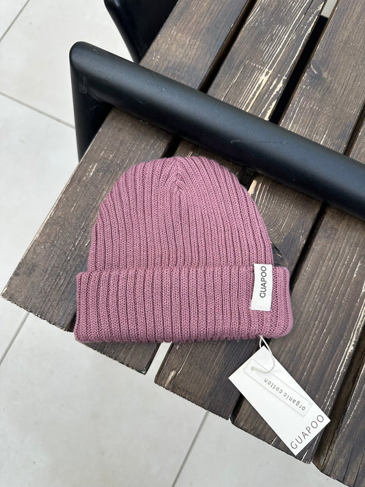 HEAVY BEANIE | ROSE